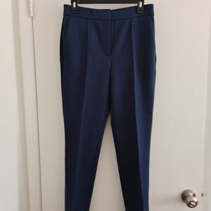 Ann Taylor Navy Tailored Trousers